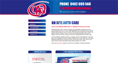 Desktop Screenshot of onsiteautocare.com.au